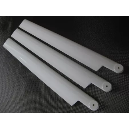 Helitec 3 pales maquette Profil S 640mm Grises