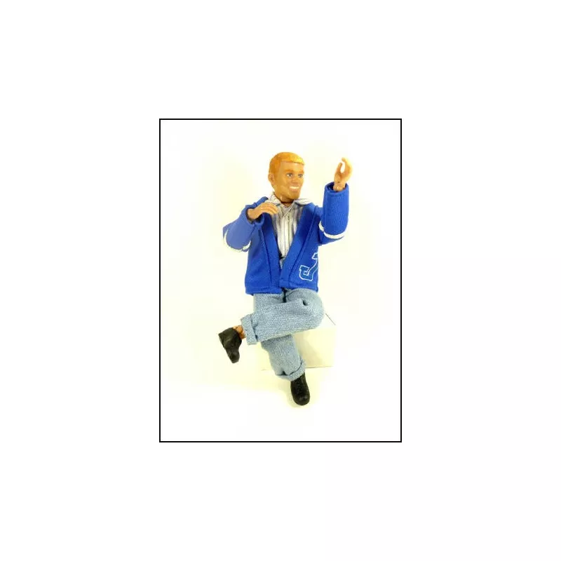 Pilote hélicoptère 1:9 (20cm) Jean