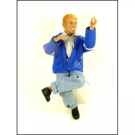 Pilote hélicoptère 1:9 (20cm) Jean