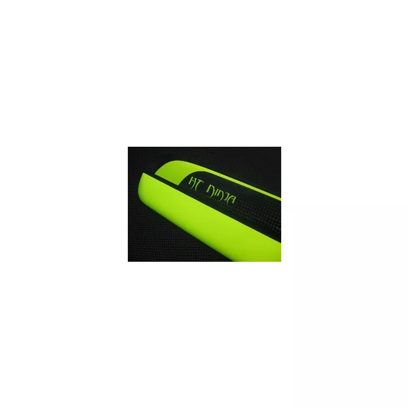 2 pales Helitec Ninja Neon Jaune 710mm symétriques