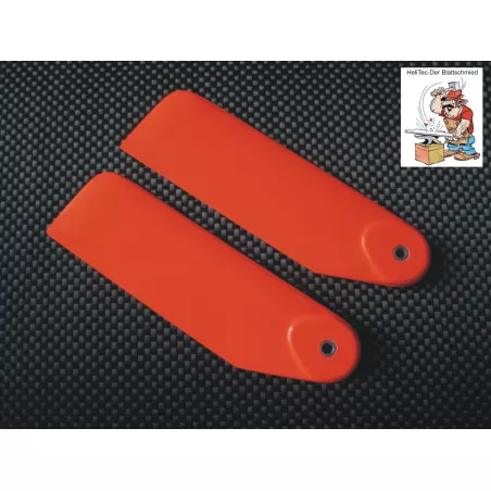 2 Pales AC Helitec Neon Orange 95mn