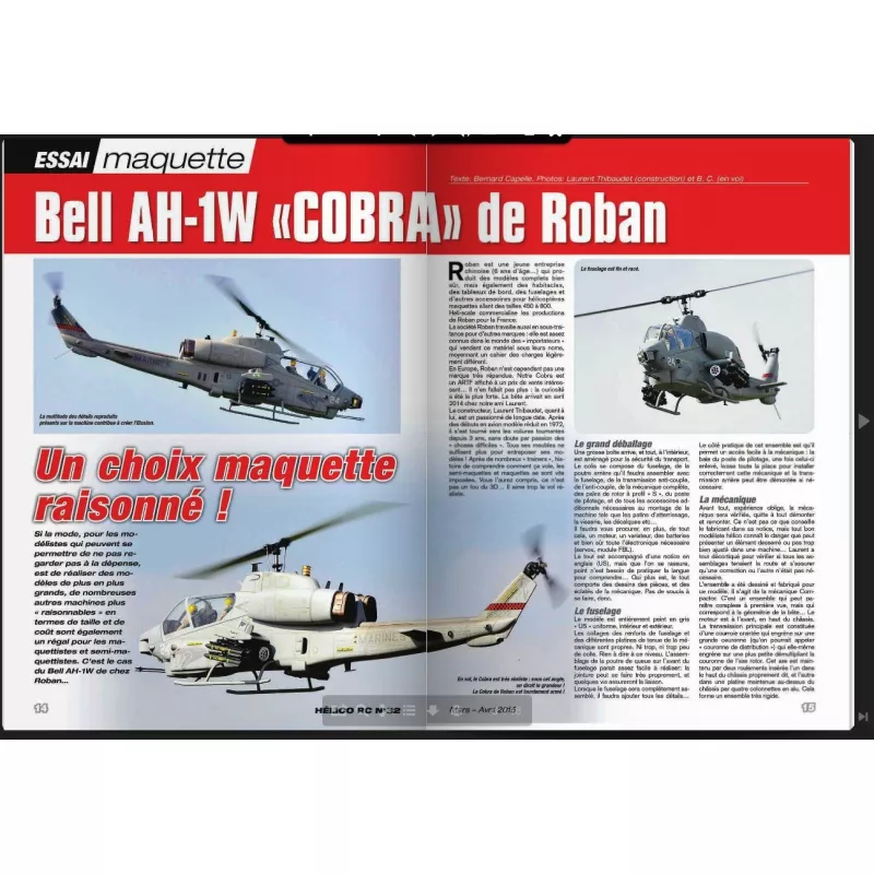 Cobra Bell AH-1W Gris  classe 700 Roban Compactor