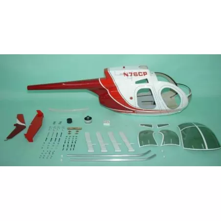 HUGHES 500D FUNKEY ROUGE CLASSE 600