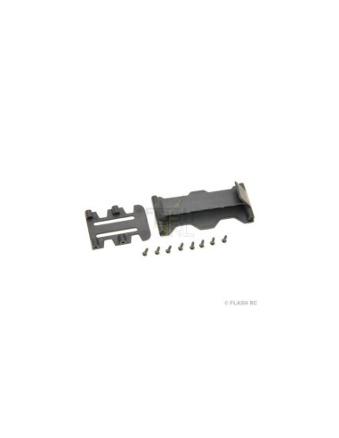 PV1225 - Support batterie et récepteur - Mini TITAN V2 / V2 FLYBARLESS 
