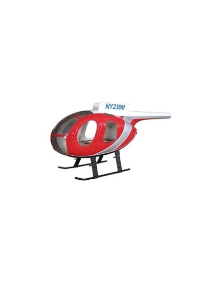 Hughes MD500E  Police Red classe 500 