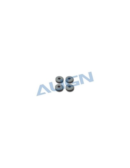 HS1279 - Caoutchoucs de cabine (4pcs) - T-REX 450 SE/SEV2 Align 