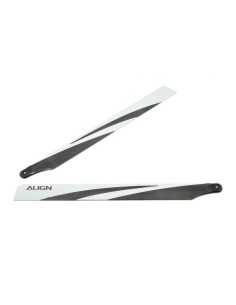 HD380A - Pales Rotor Princ. Carbone 380 A - TREX-470 LT Align 