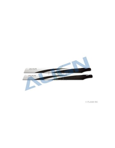 HD320E - Pales carbone 325mm (pour vol 3D) - TREX-450 Align 