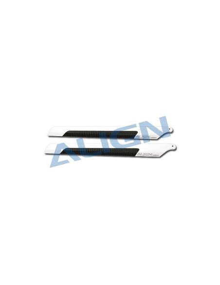 HD200B - Pales carbone L=205mm - TREX 250 Align 