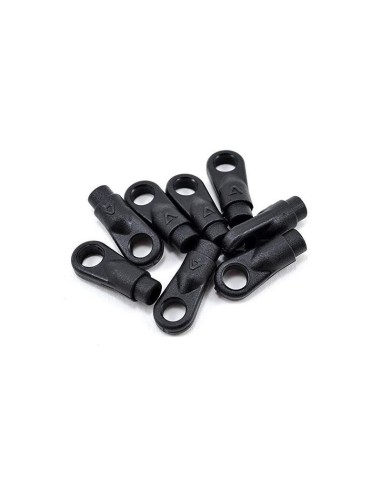 H60246 - chapes (8x) - T-REX 550.600.700.800DFC/700N/700N 3G/700E/700E 3G/700 F3C 