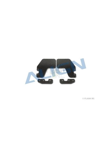 H60213 - Plaque carbone châssis - TREX 600E Align 