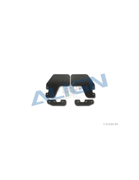 H60213 - Plaque carbone châssis - TREX 600E Align 