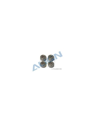 H60086 - Roulements 683ZZ (dia.3 x dia.7 x 3mm) (4 pcs) - TREX 600 E Align 
