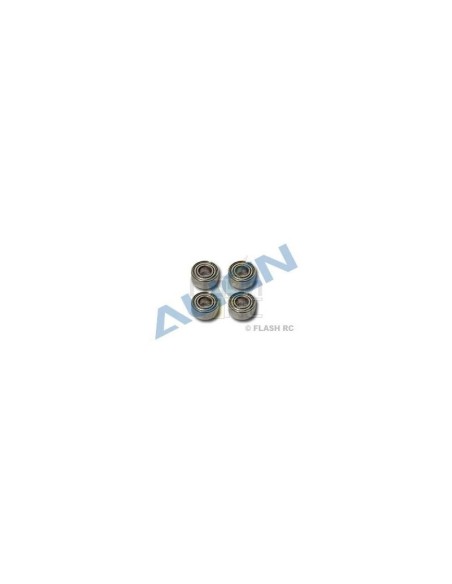 H60086 - Roulements 683ZZ (dia.3 x dia.7 x 3mm) (4 pcs) - TREX 600 E Align 