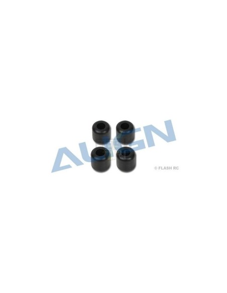 H60064BT - Caoutchoucs de train d'atterrissage (4 pcs) - TREX 550E Align 