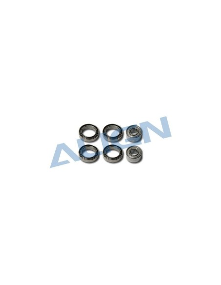H50099 - Roulement 4X9X4 / 8X12X2.5ZZ  2/4Pc - TREX 500 Align 