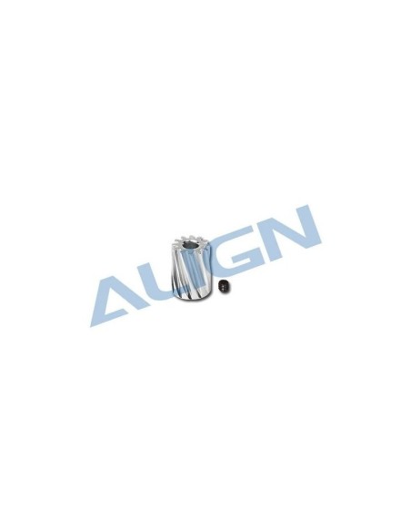 H45157 - Pignon moteur hélicoïdal 12D dia.3.5mm - TREX-450 SPORT/V2 Align 