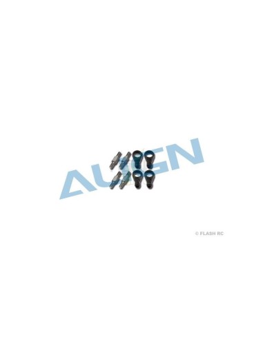 H25124 - Chapes et biellettes DFC - TREX 250 Align 