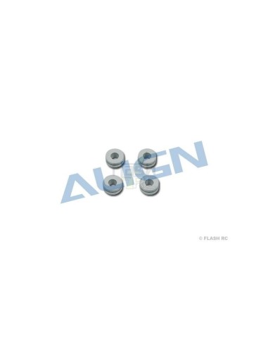 H25040 - Douille Caoutchouc (4 pcs) - TREX 250 Align 