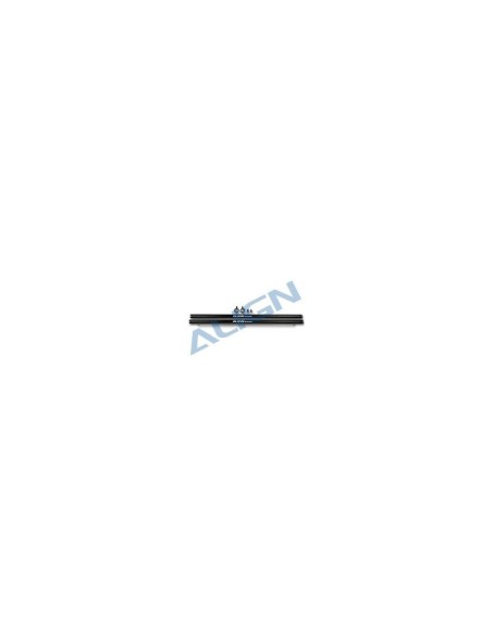 H25030 - Tube de queue noir (2 pcs) - TREX 250 Align 
