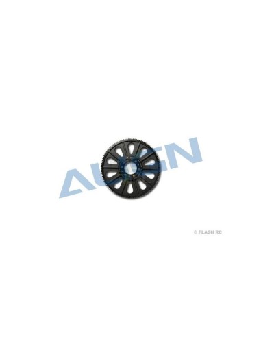 H60G001XXT - Couronne principale 112 dents M1 hélicoïdale - TREX 600E PRO Align 