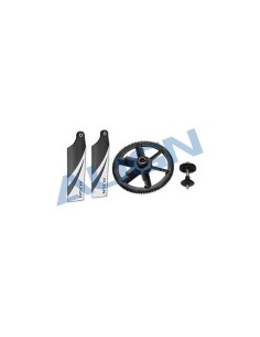 H45G004XXT - 104T 28T Autorotation Tail Drive Upgrade Set TREX-450L ALIGN 