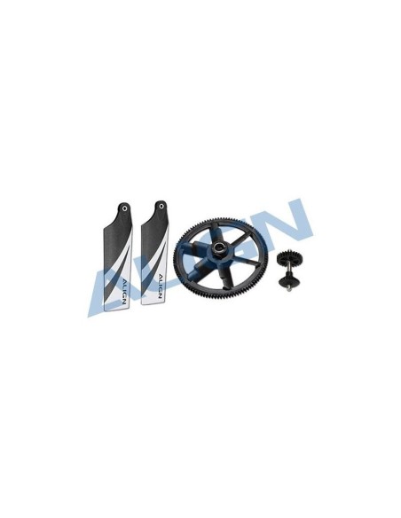 H45G004XXT - 104T 28T Autorotation Tail Drive Upgrade Set TREX-450L ALIGN 