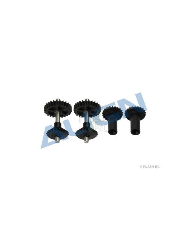 H45G001XX - Pignons entrainement anticouple M0.6 26 dents  - T-REX450 PRO Align 