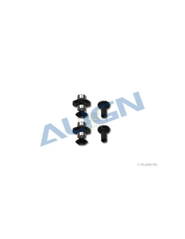H25G001XX - Pignons de transmission avant 28 dents M0.4 - TREX 250 PRO Align 