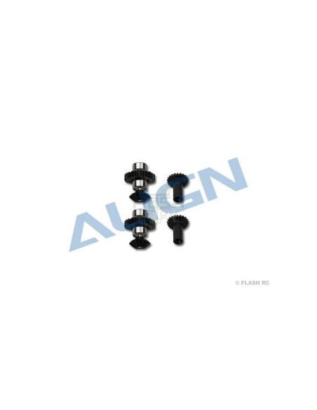 H25G001XX - Pignons de transmission avant 28 dents M0.4 - TREX 250 PRO Align 
