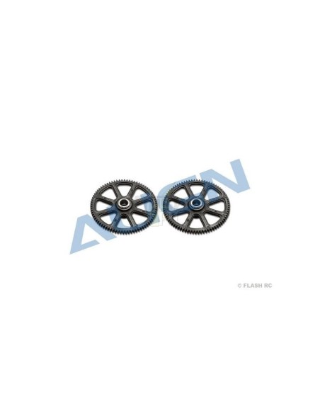 H15G001XX - Couronne principale 78 dents (2 pcs) - T-REX 150 Align 