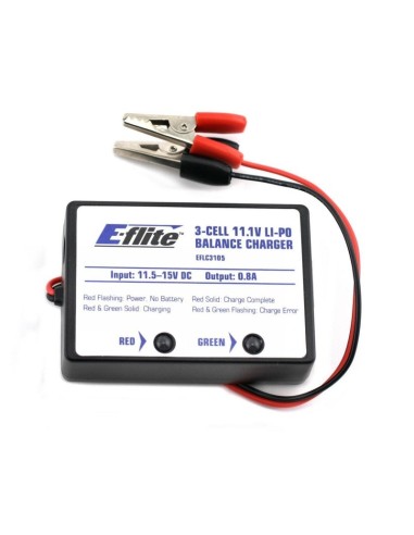 Chargeur 3-Eléments LiPo avec équilibreur, 0.8A 