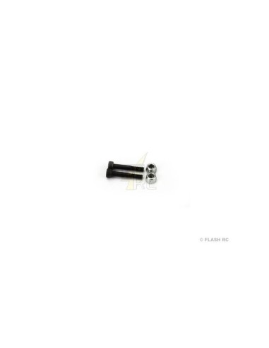 BLH4503 - Vis et écrous de fixation de pales principales (2 pcs) - Blade 300X E-Flite 