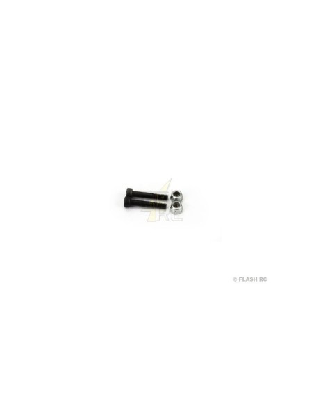 BLH4503 - Vis et écrous de fixation de pales principales (2 pcs) - Blade 300X E-Flite 