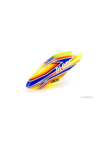 BLH3722D - Bulle en fibre de verre orange/bleue - Blade 130X E-Flite 
