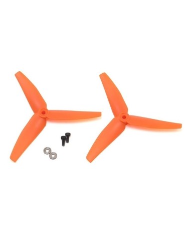 Blade 230 S V2 pales anticouple orange (x2) BLH1403 