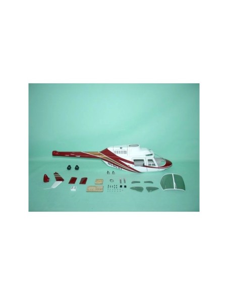 Bell Jet Ranger 206 Rouge Classe 550 Funkey 