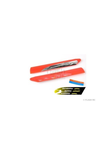 B130X16-R - Pales principales rouge vol rapide - Blade 130X 