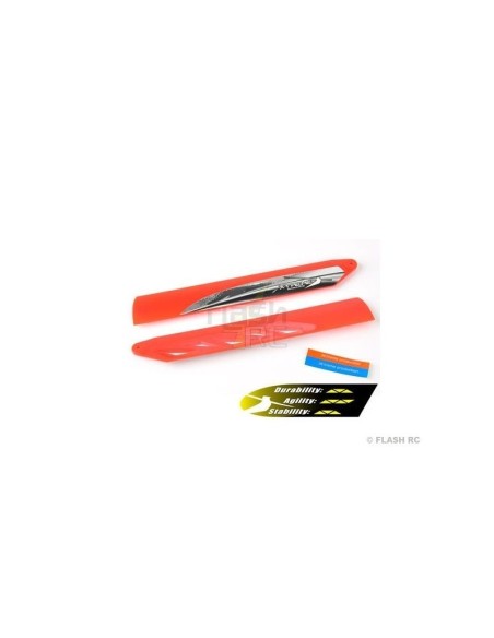 B130X16-R - Pales principales rouge vol rapide - Blade 130X 