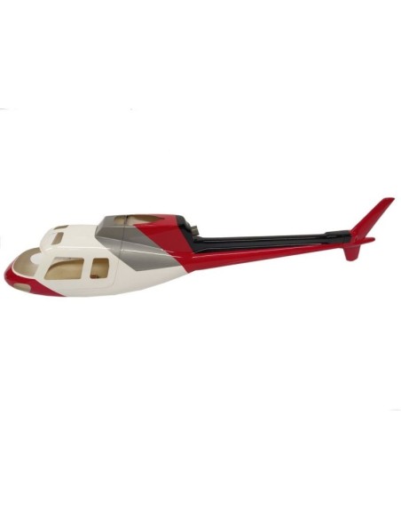 AS-350 Ecureuil Rouge/Blanc/Argent Classe 500 