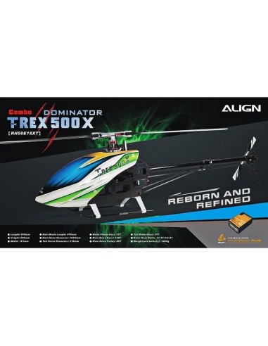 Align T-REX 500X Dominator Combo (DS530/DS535 + Microbeast) 