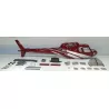 AS-350 Ecureuil (A-Star) FUNKEY 600 size "Silver red" luxuary edition