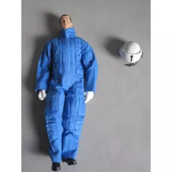 Helicopter scale pilot 1:7 ( 25cm) Blue
