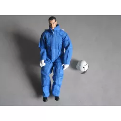 Helicopter scale pilot 1:7 ( 25cm) Blue