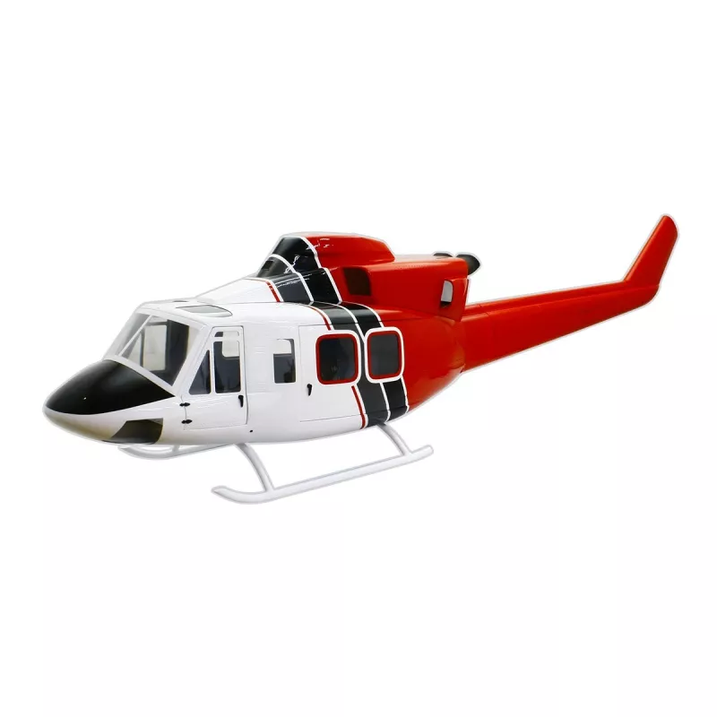 Bell 412 Compactor 800 size "White - Black - Red"